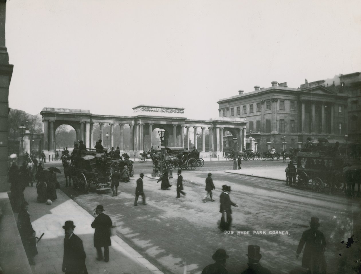 Hyde Park Corner, London av English Photographer