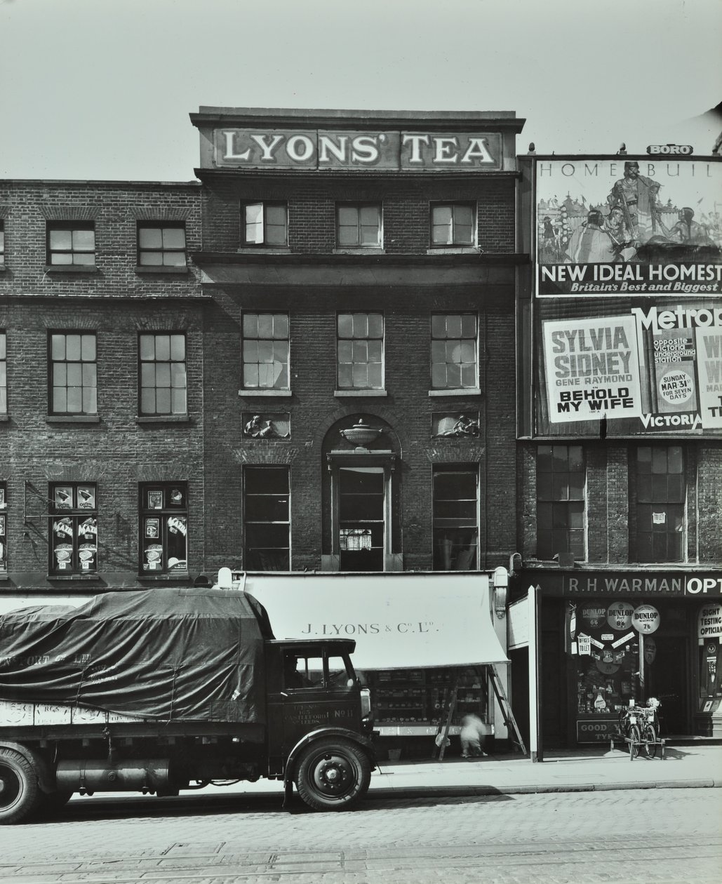 Lyons Coffee House, 7 Blackfriars Road, 1935 av English Photographer
