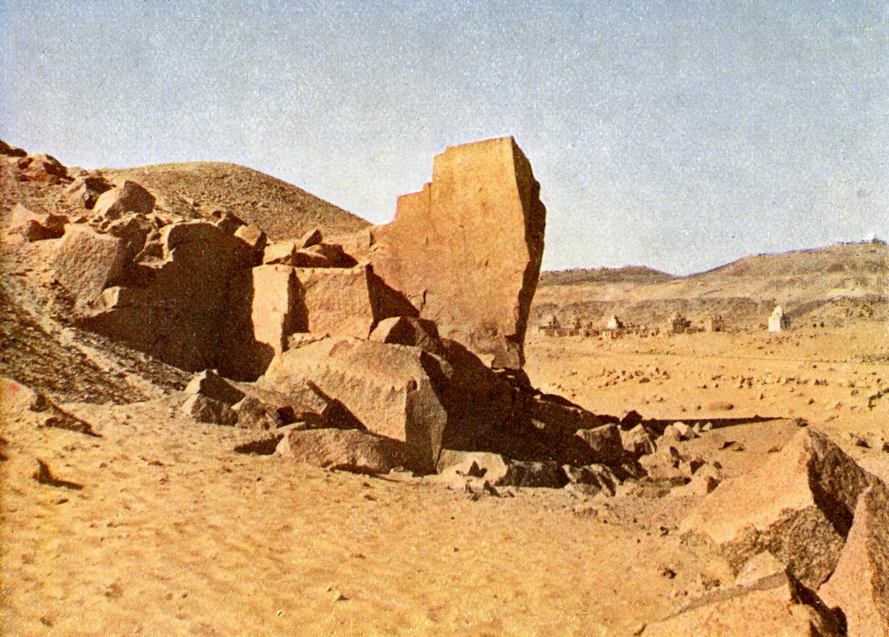 En av faraos broer, Egypt. av English Photographer