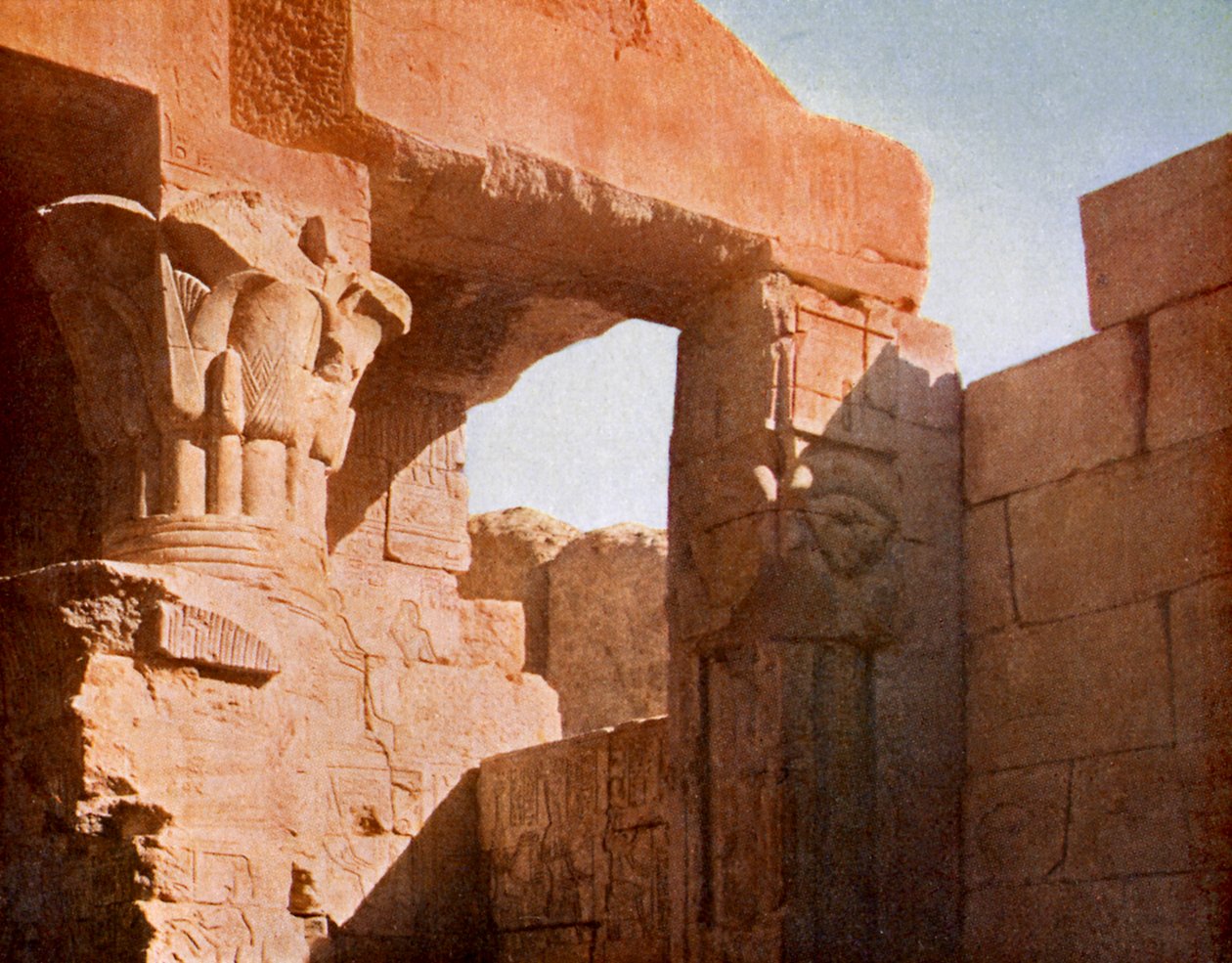 Tempel i El Medina, Egypt. av English Photographer