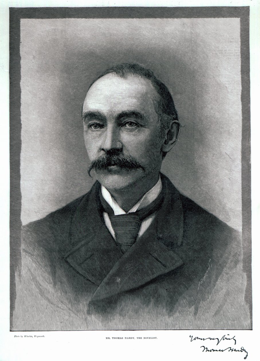 Thomas Hardy, 1892 av English Photographer
