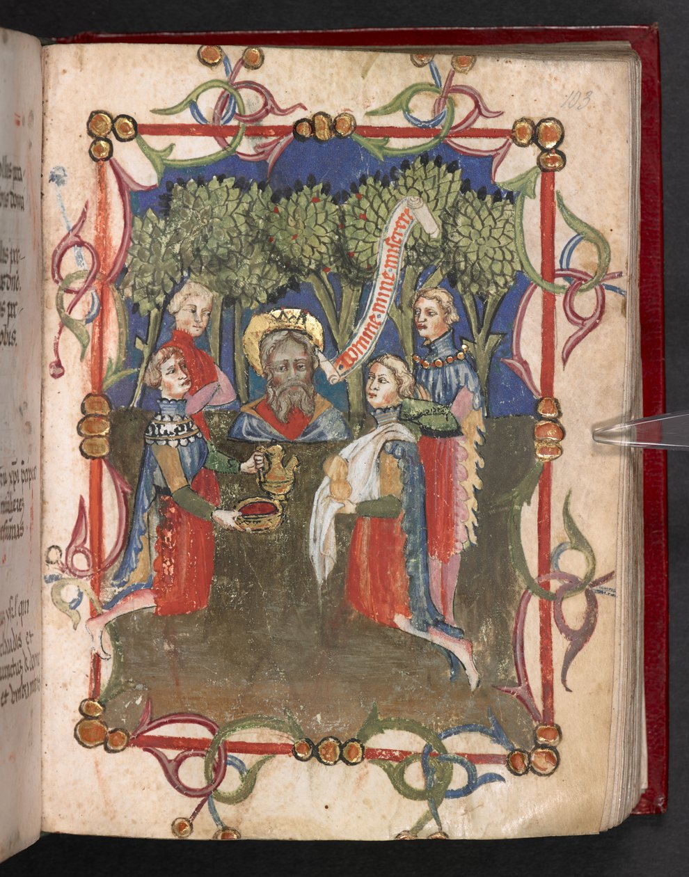Legge til. 17466, f.103r av English School