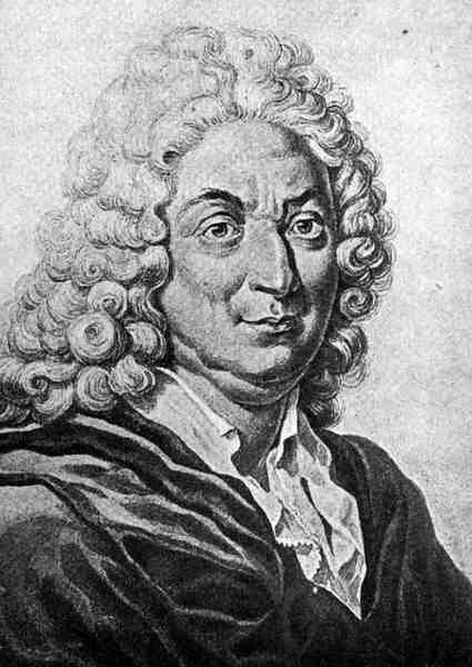 Alain-Rene Lesage (1668-1747) (gravering) av English School