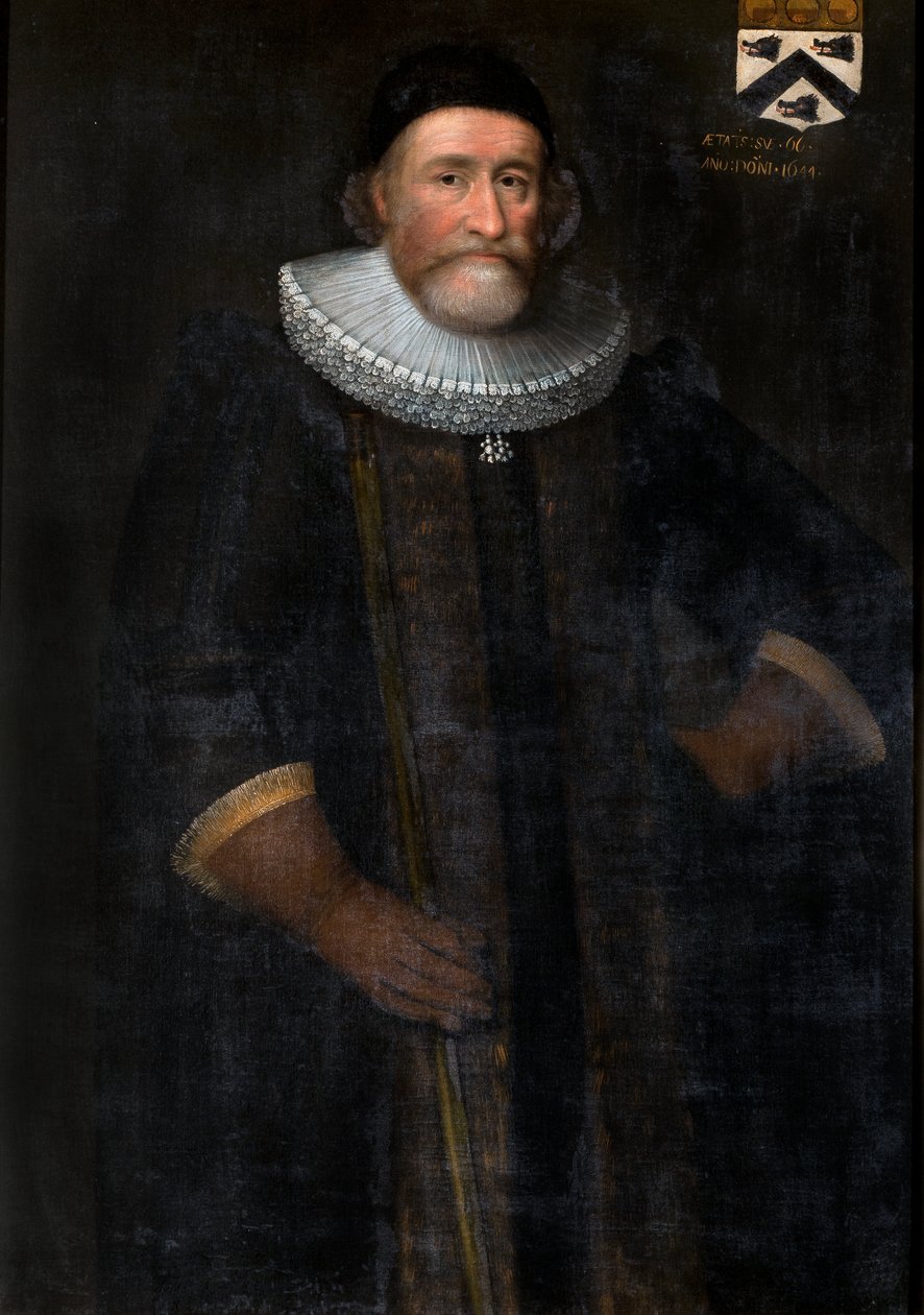 Ann Wardell av Caen, 1644 av English School