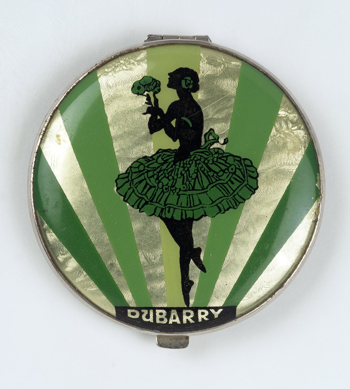 Ballerina Powder Compact, laget av Dubarry, 1920-30 av English School