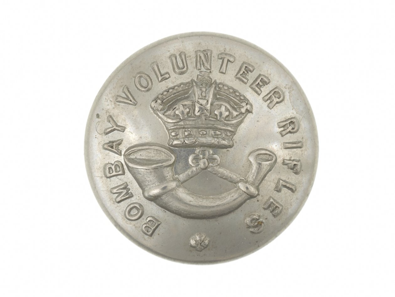 Button, Bombay Volunteer Rifles, før 1901 av English School