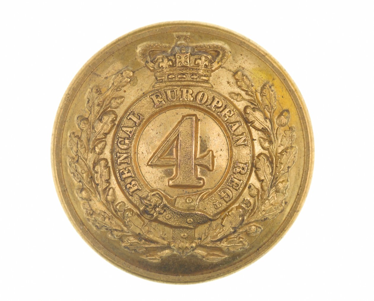 Button, offiser, 4. Bengal European Regiment, 1855-1861 av English School