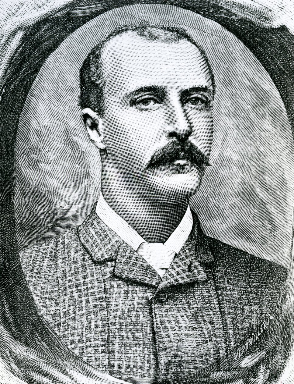 Kaptein Robert Henry Nelson (1853-92) av English School