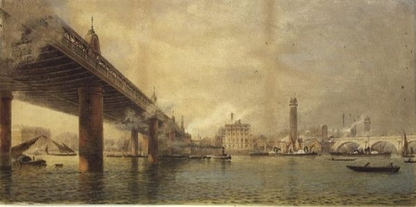 Charing Cross Bridge av English School
