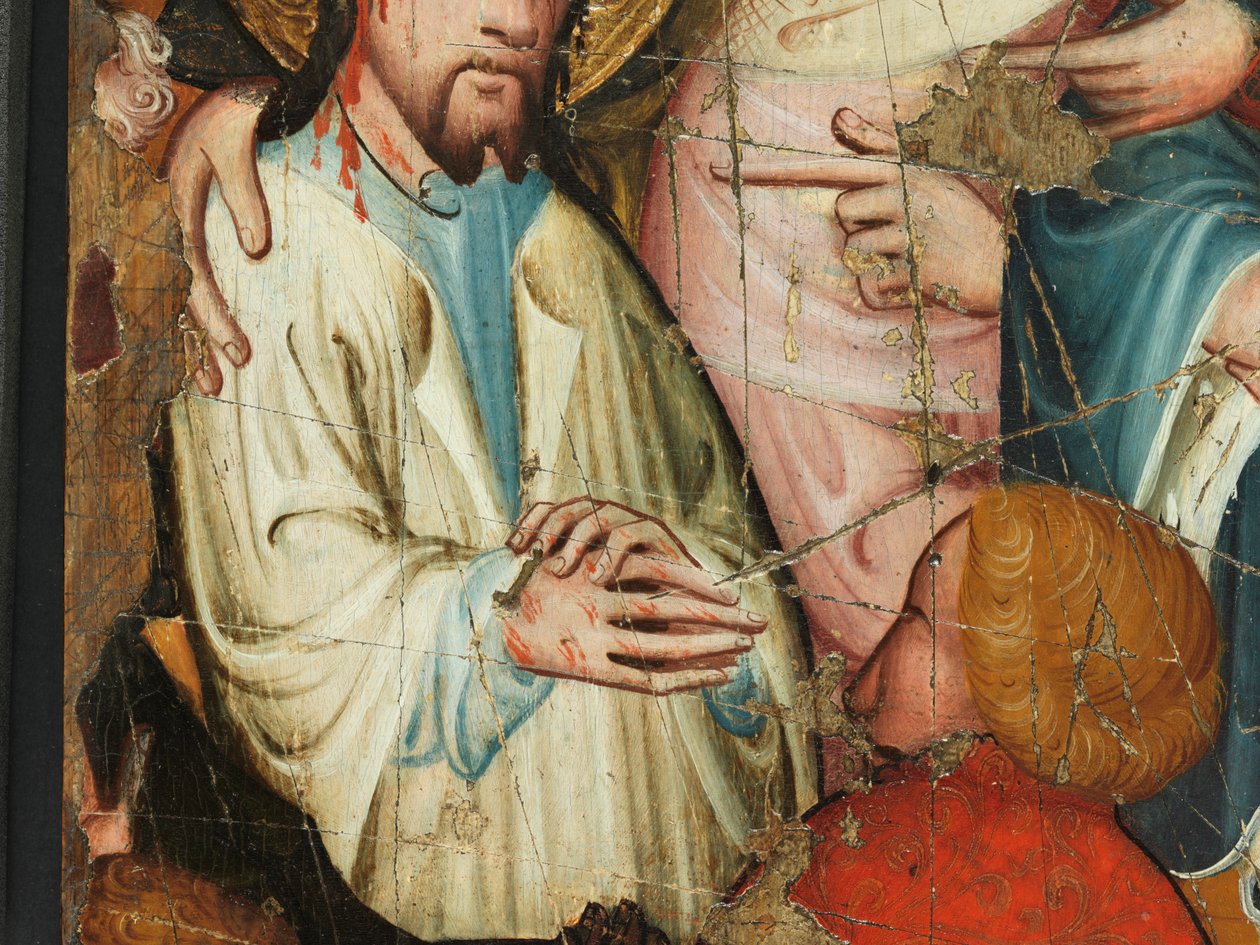 Kristus før Pilatus (detalj) av English School