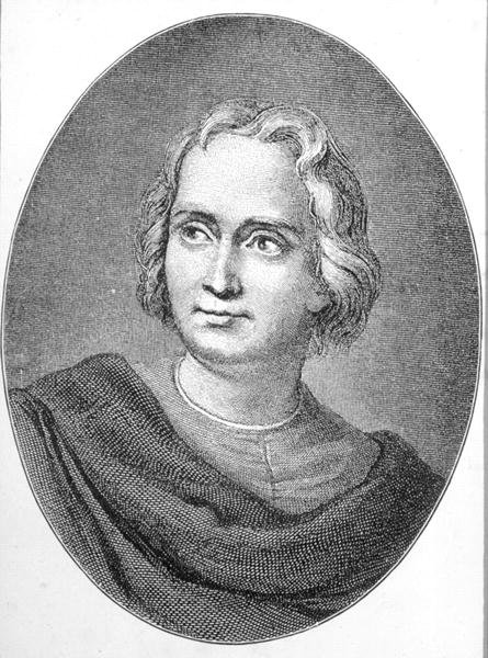 Christopher Columbus (1451-1506) (gravering) av English School