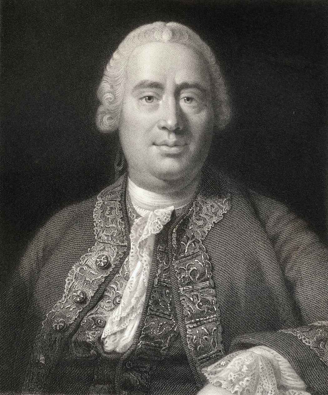 David Hume (1711–76) av English School