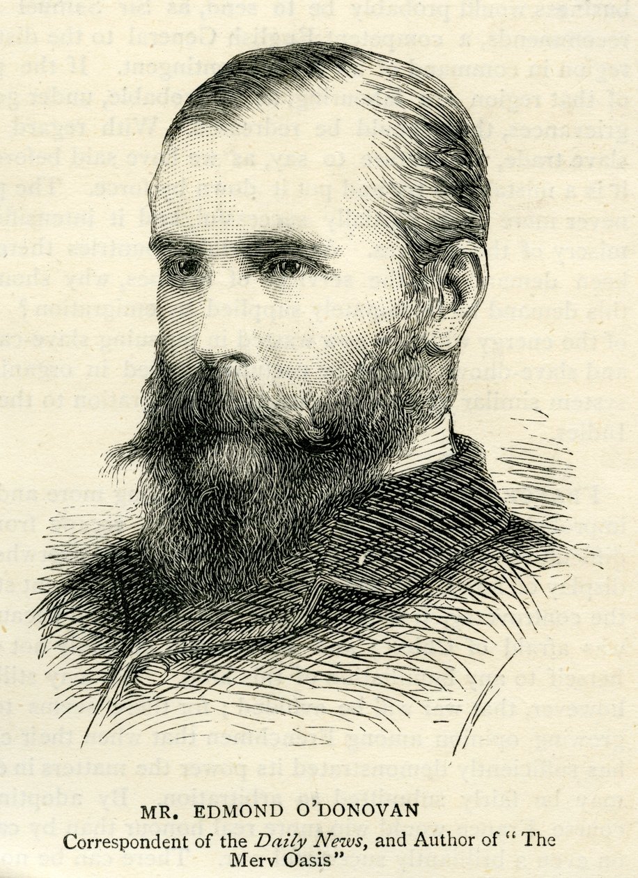 Edmond ODonovan (1844–83) av English School