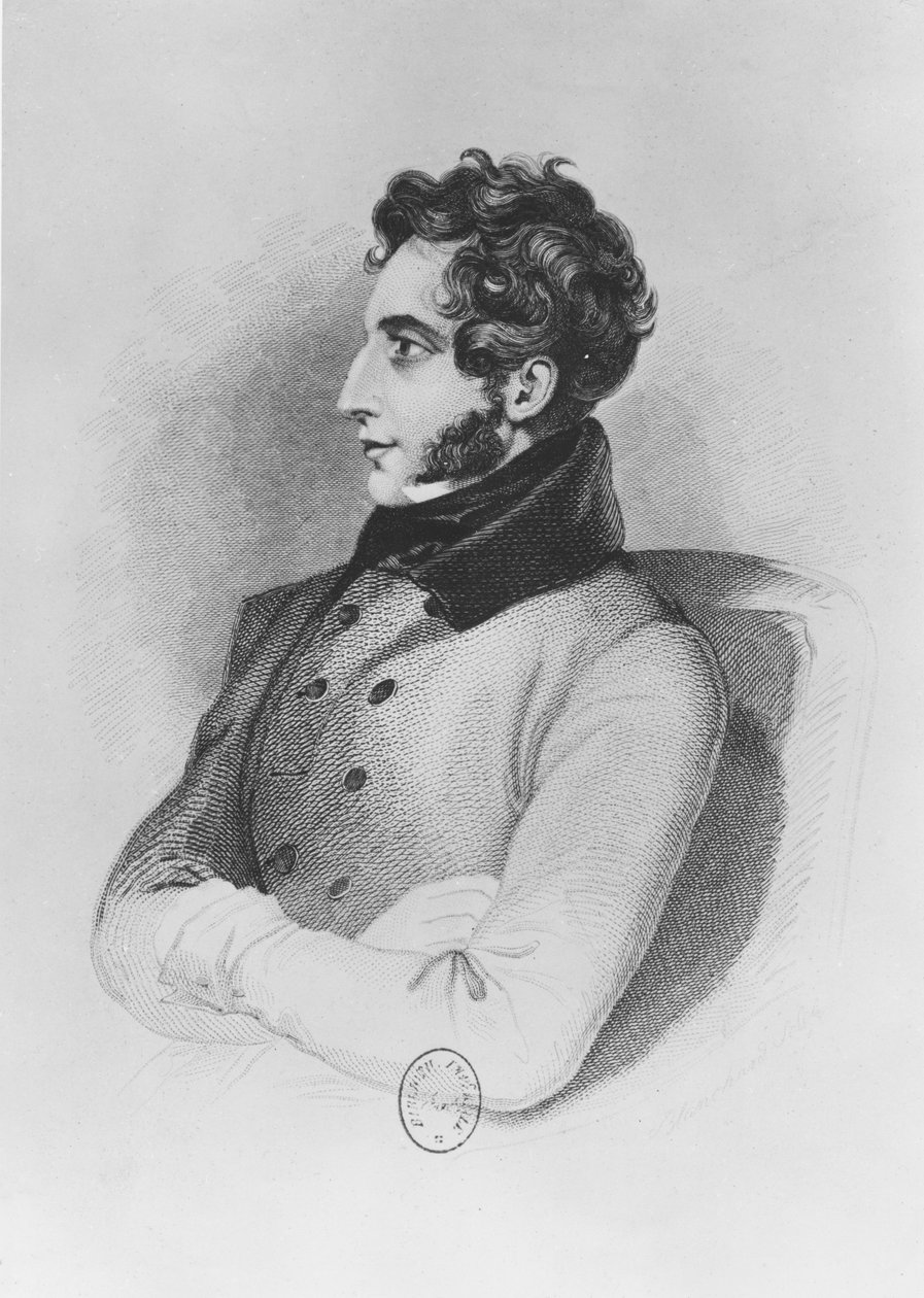 Edward Bulwer-Lytton, Lord Lytton (gravering) av English School