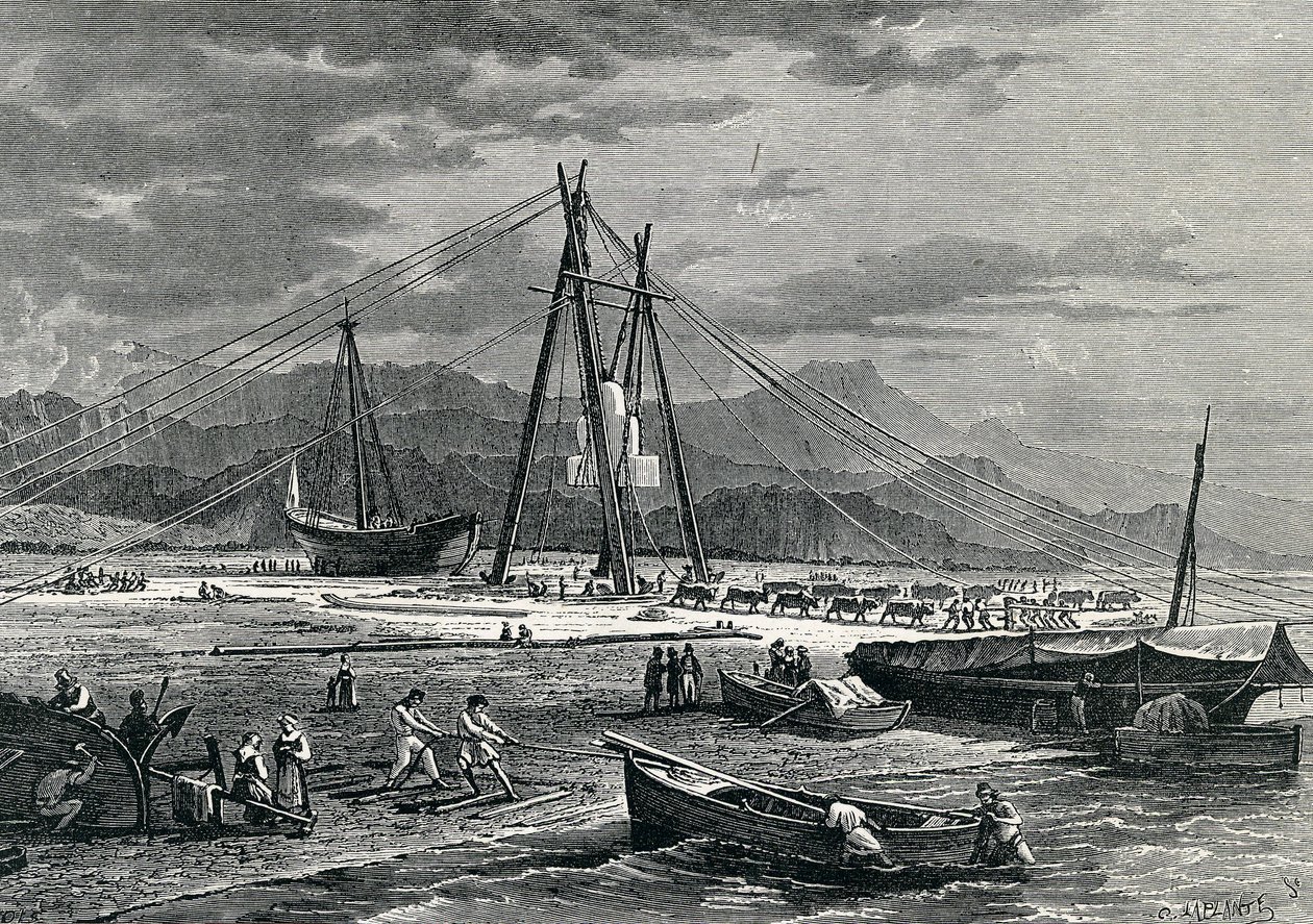 Embarkation of a Block of Marble: Avenza av English School