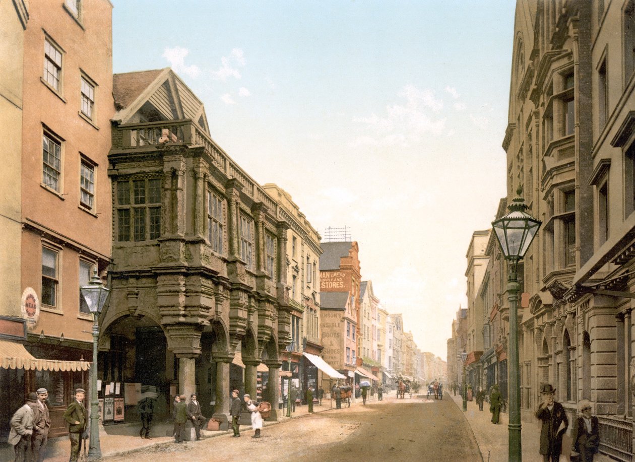 Exeter (håndfarget bilde) av English School