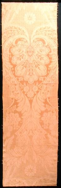 Innredningssilke, tidlig 1700-tall (damask) av English School