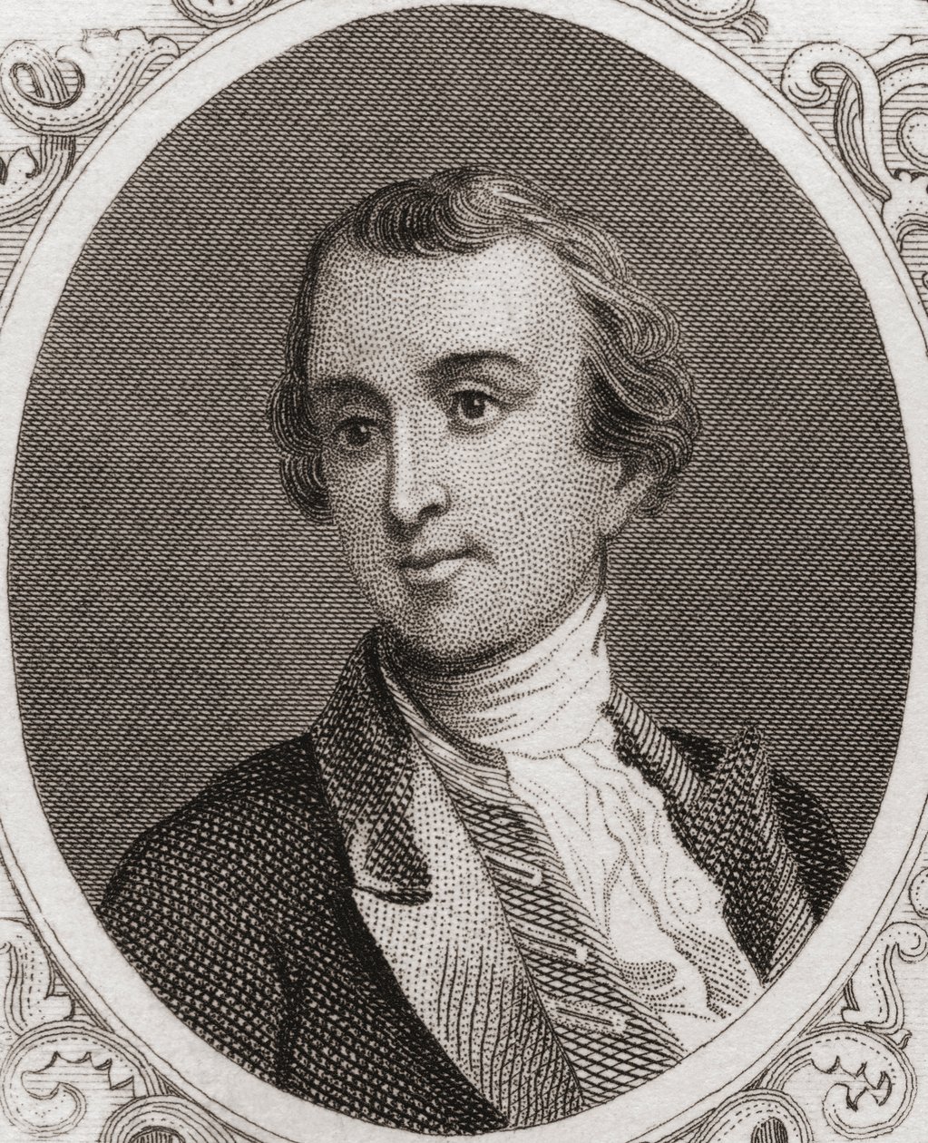 General Joseph Reed (gravering) av English School