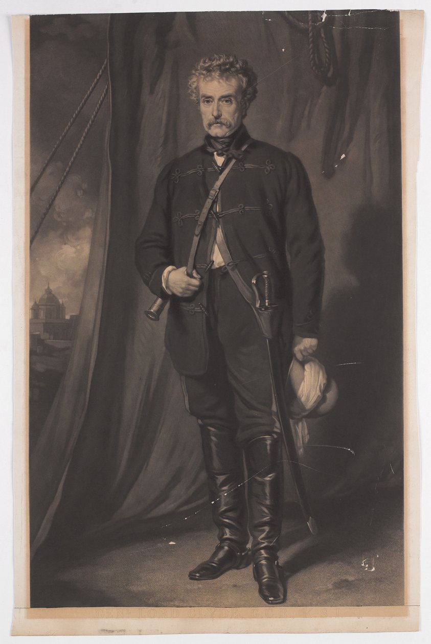 General Lord Clyde av English School