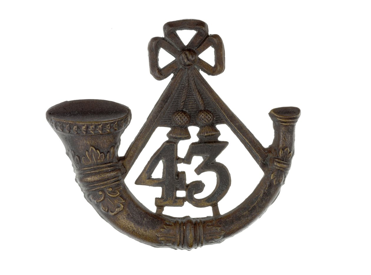 Glengarry-merke, ca. 1873-81 (metall) av English School