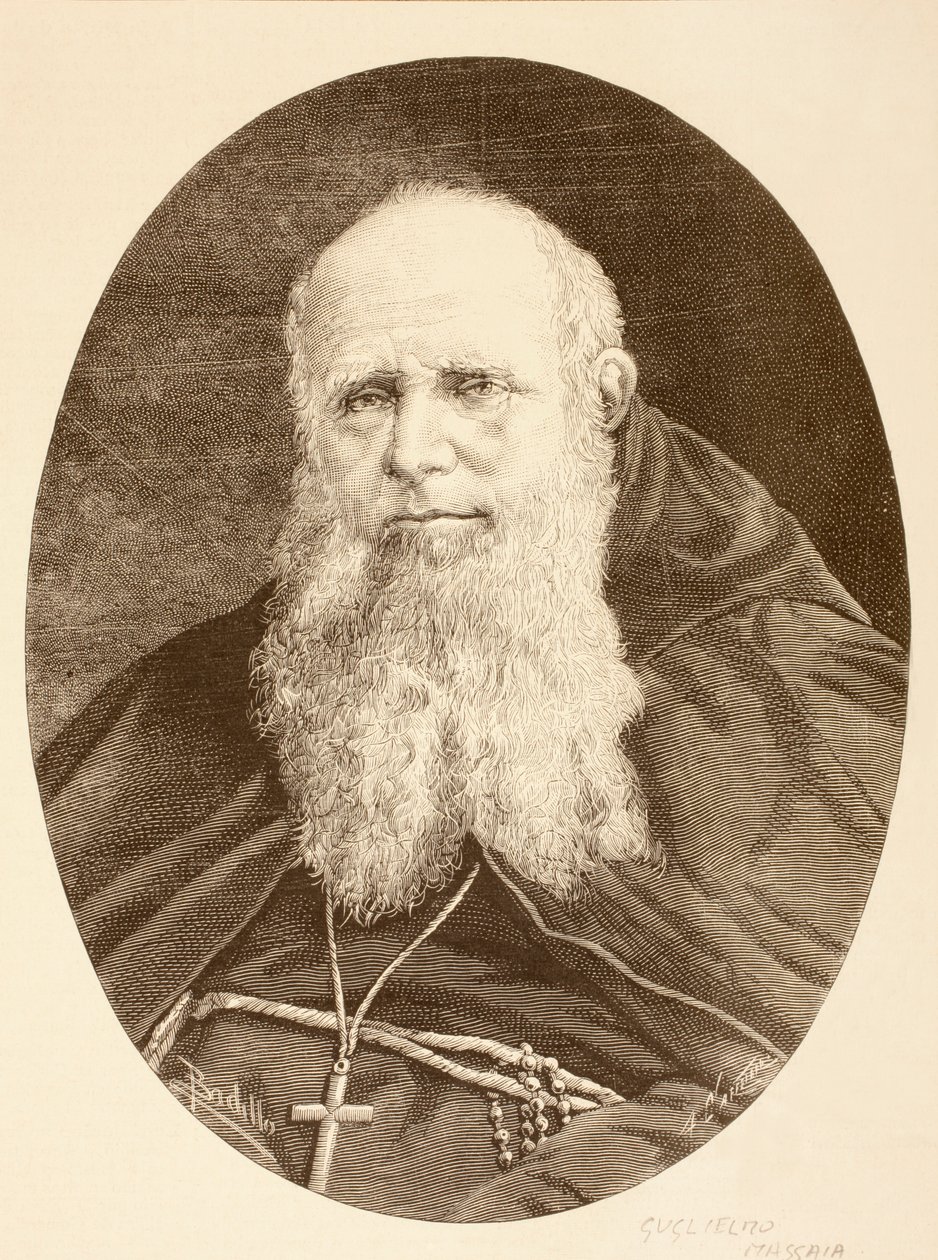 Guglielmo Massaia (litho) av English School