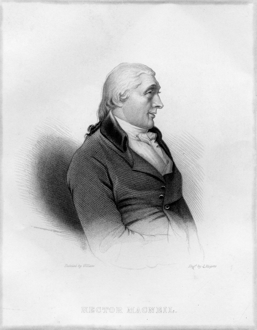 Hector Macneill, gravert av John Rogers av English School