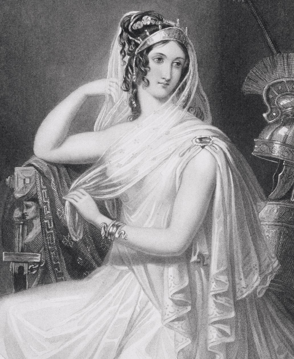 Helene av Troja, ca. 1845 av English School