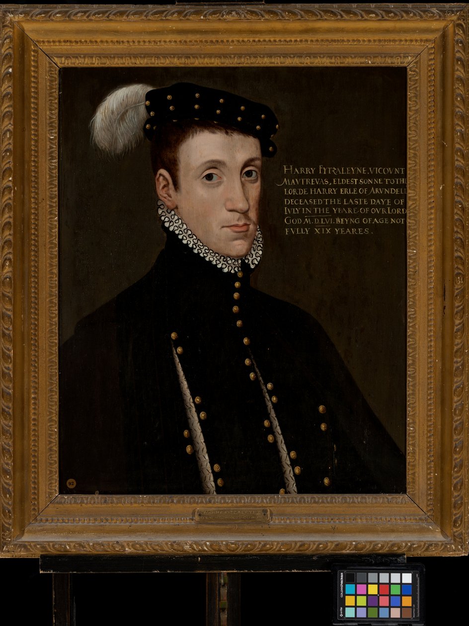 Henry Fitzalan, Lord Maltravers (1538-1556) av English School