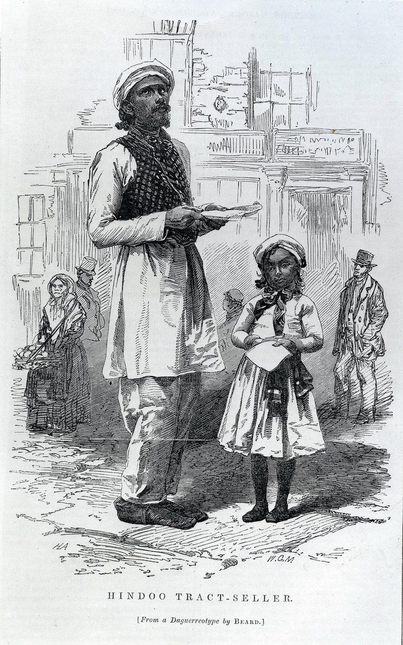 Hindoo Tract-selger av English School