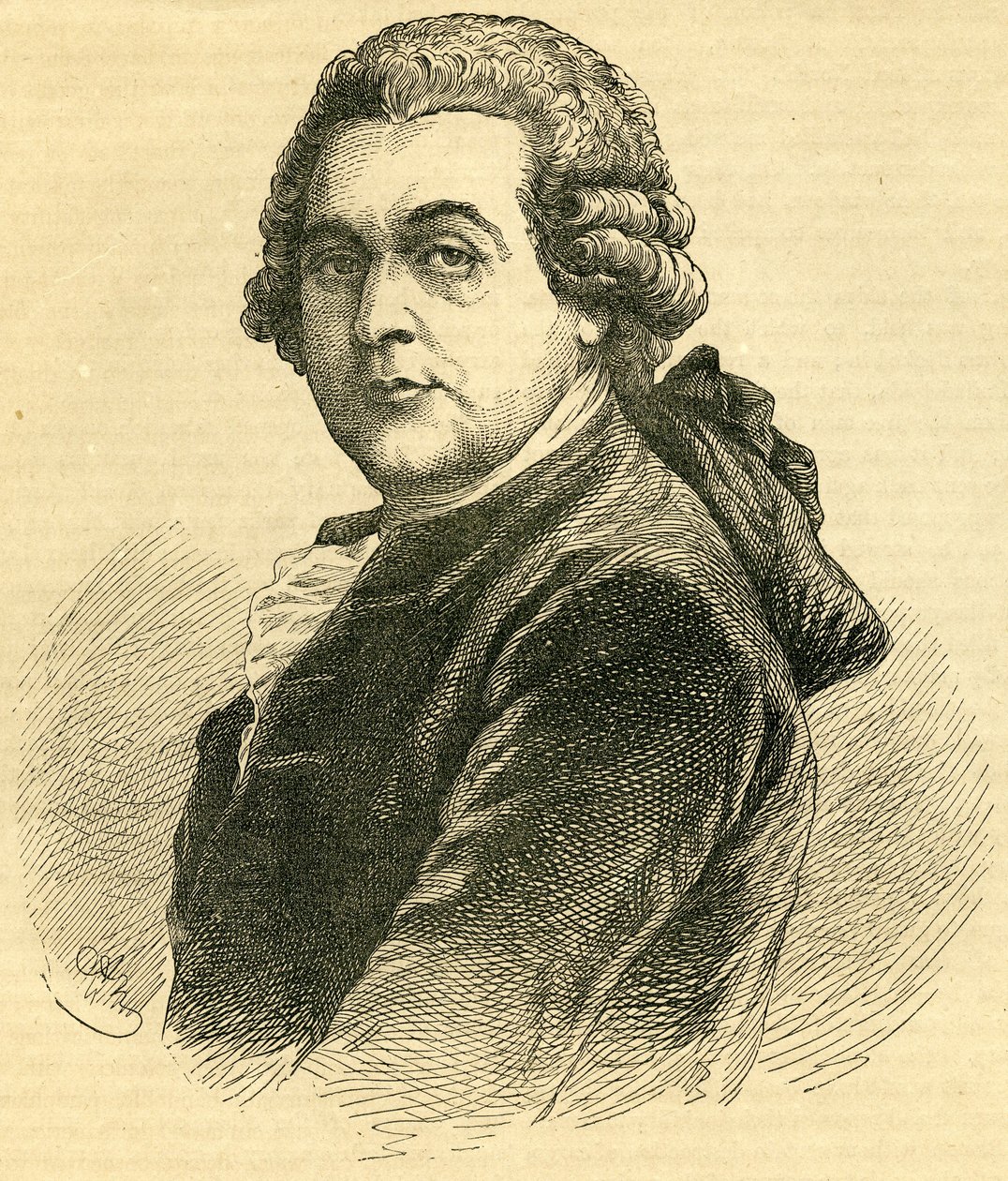 John Adams (1735–1826) av English School
