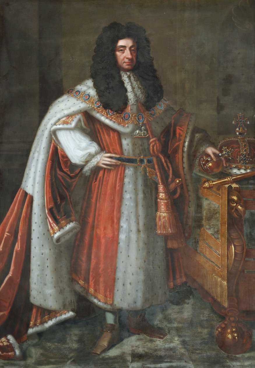 Kong Charles II av English School