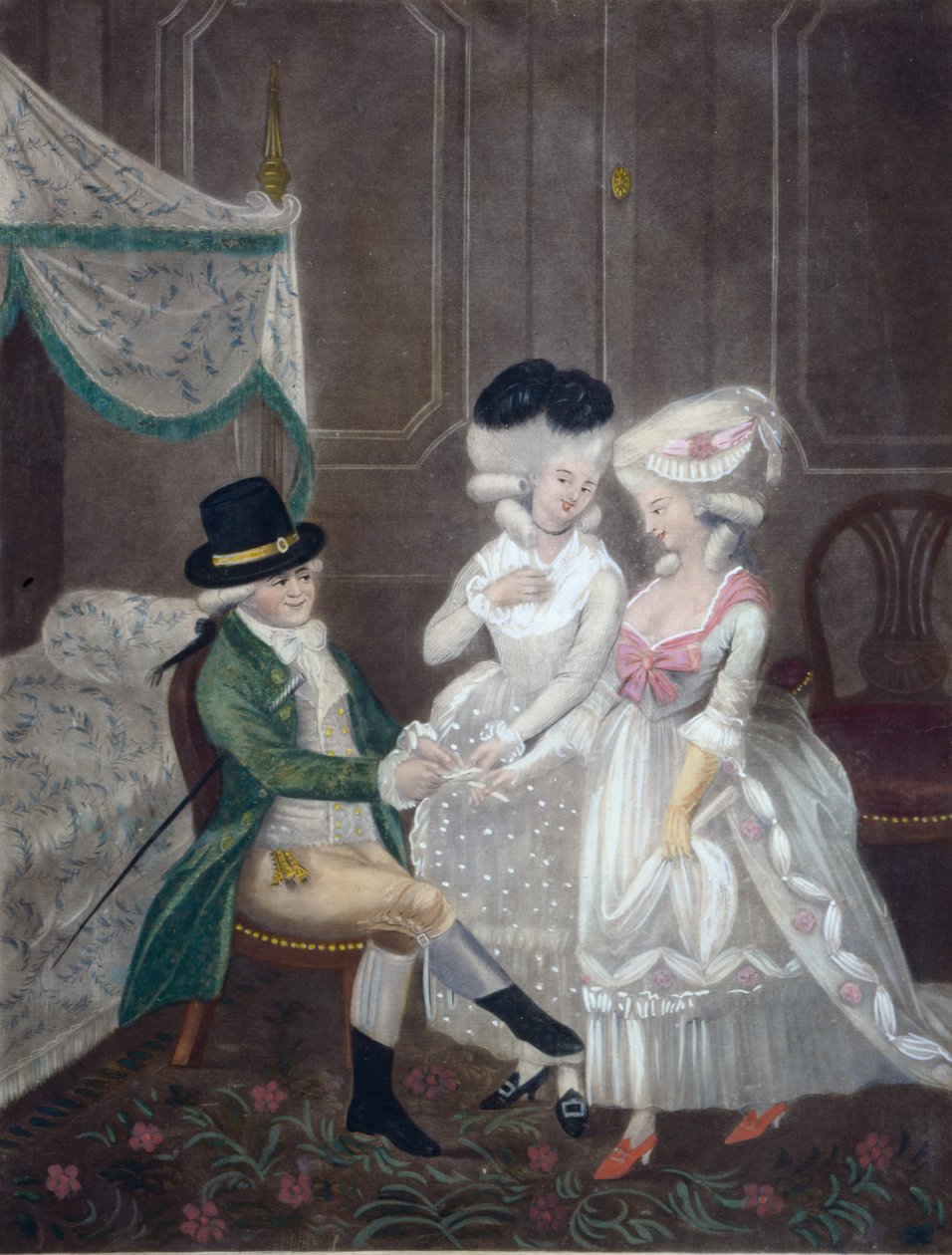 Ladies of Pleasure, 1781 av English School