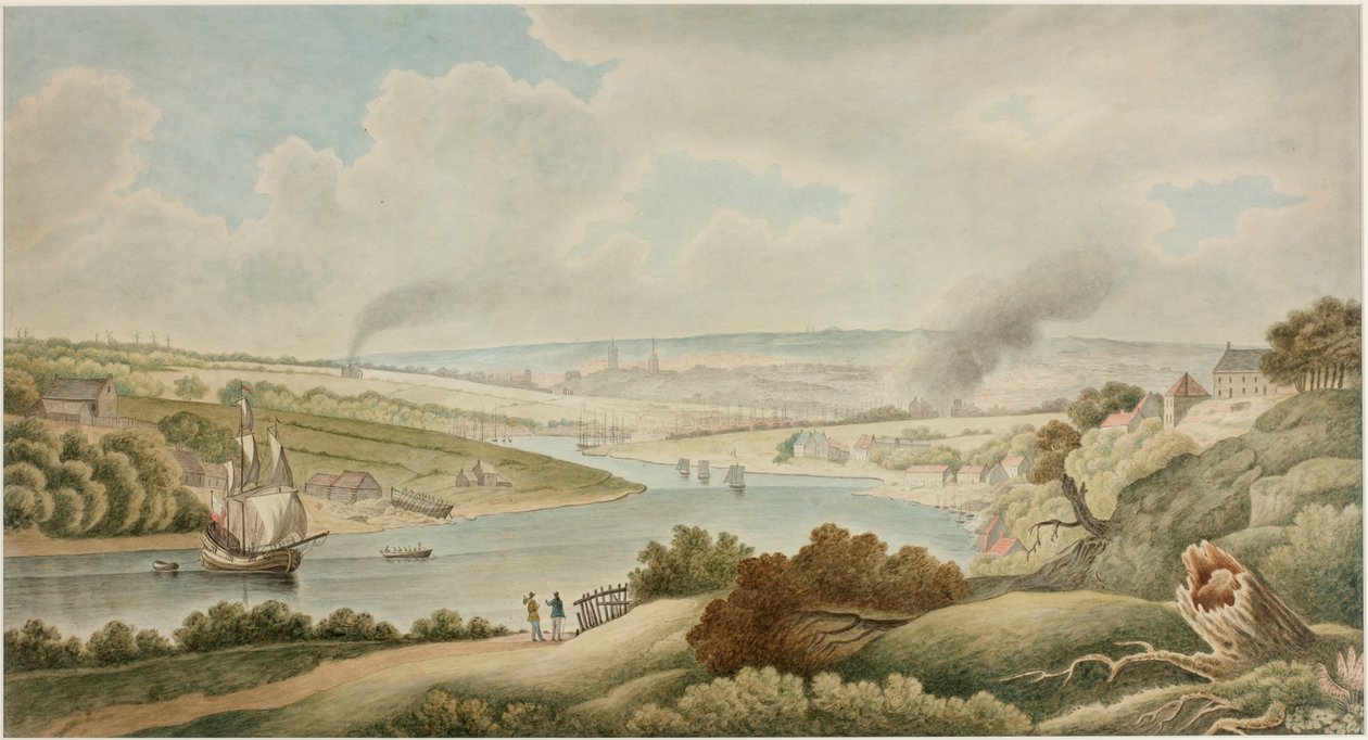 Newcastle upon Tyne fra øst av English School