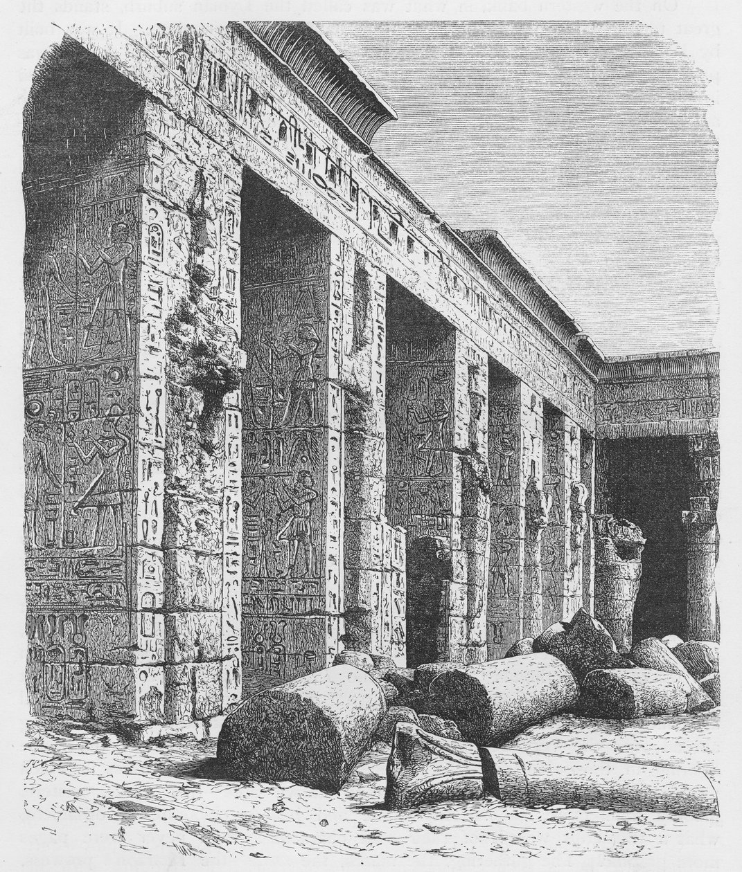 Rameses III-palasset, Medinet-Abou av English School