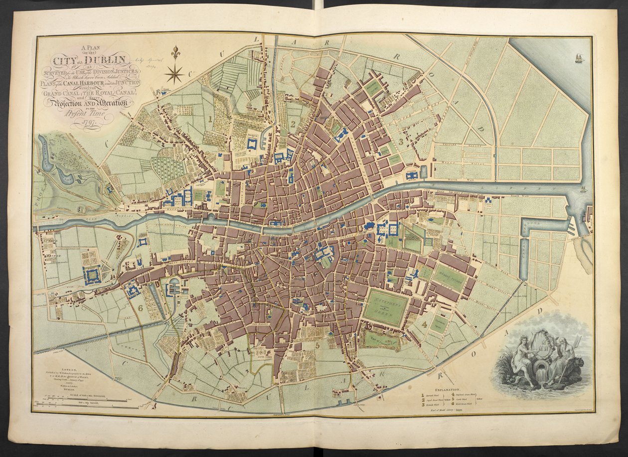 Plan for Dublin av English School