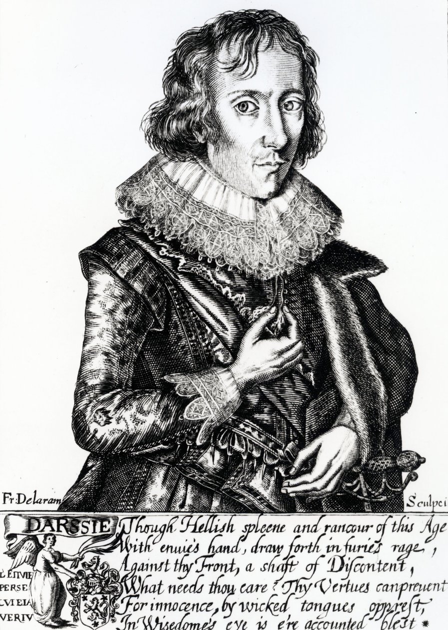 Portrett av Abraham Darssie av English School