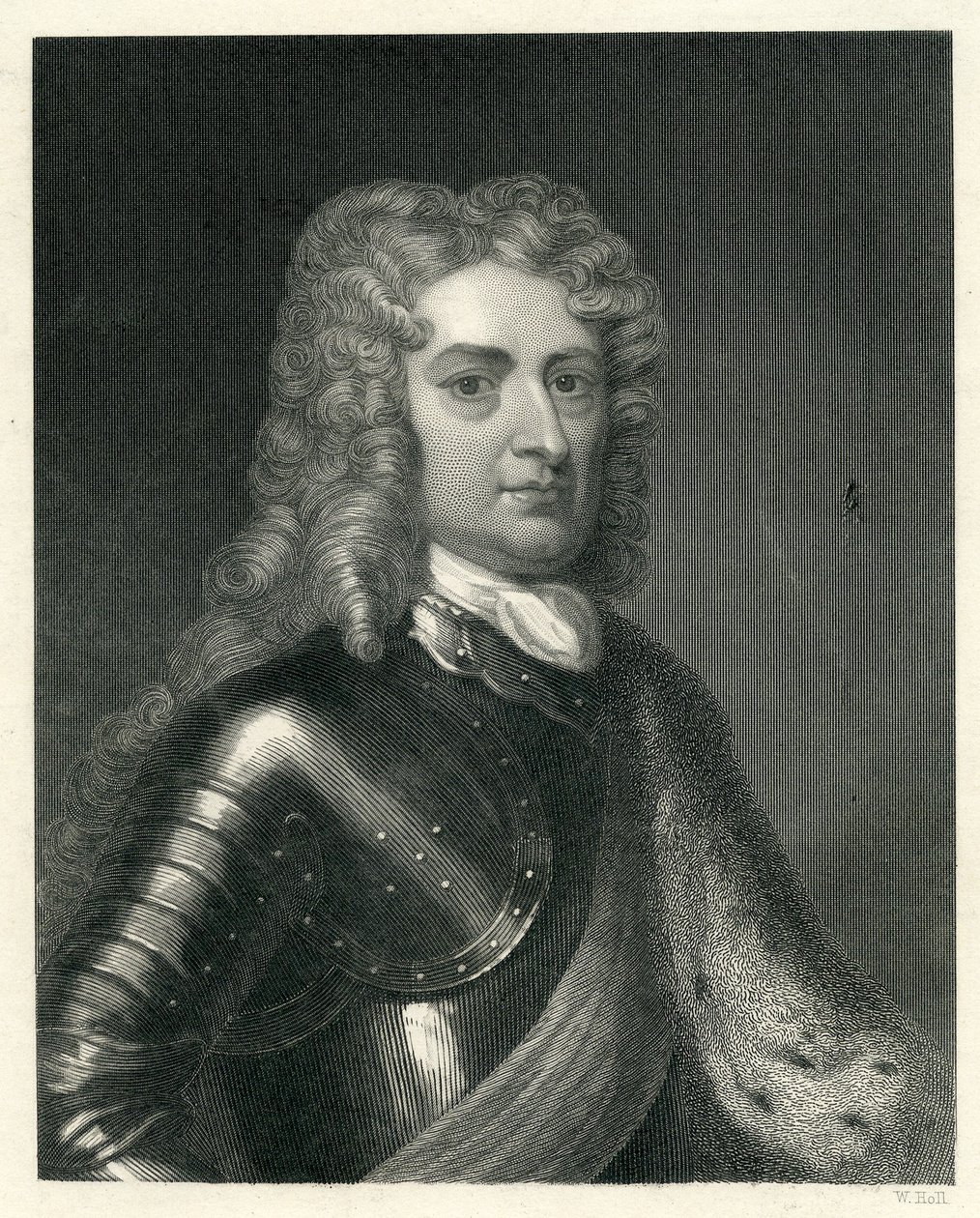 Portrait of John Churchill av English School