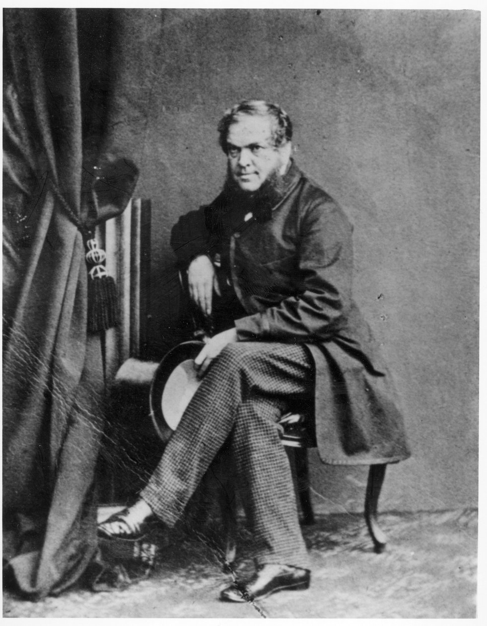 Portrett av John Forster (1812-76) av English School