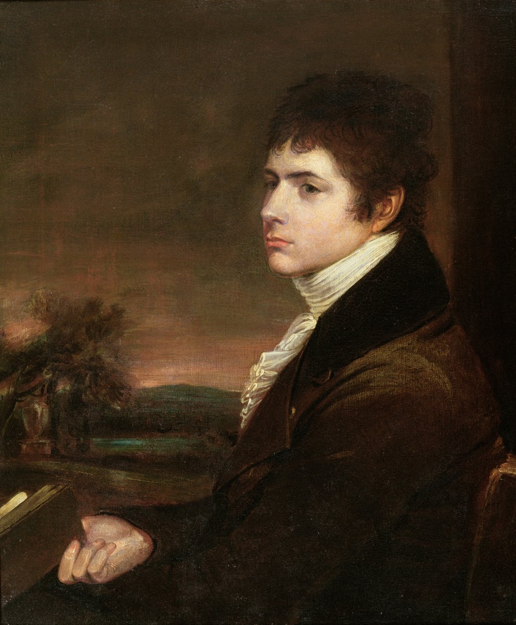 Portrett av Robert Southey (1774-1843) av English School
