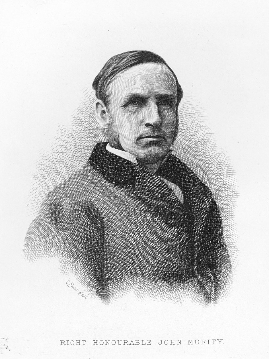 Høyre ærede John Morley av English School
