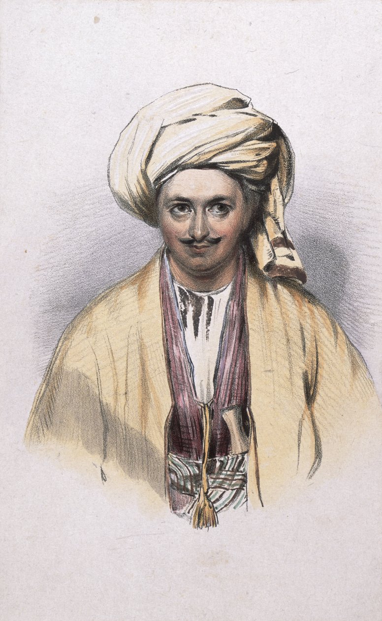 Sir Alexander Burnes (1805-41) av English School