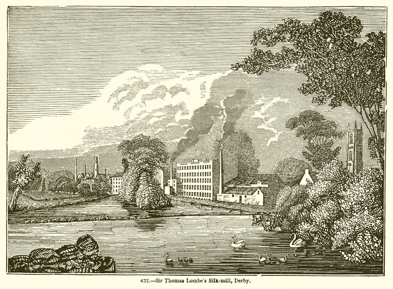 Sir Thomas Lombes Silk-Mill, Derby av English School