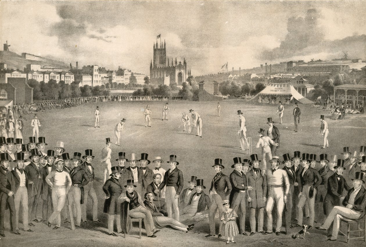 Sussex cricketklubb mot Kent, 1849, Brighton av English School