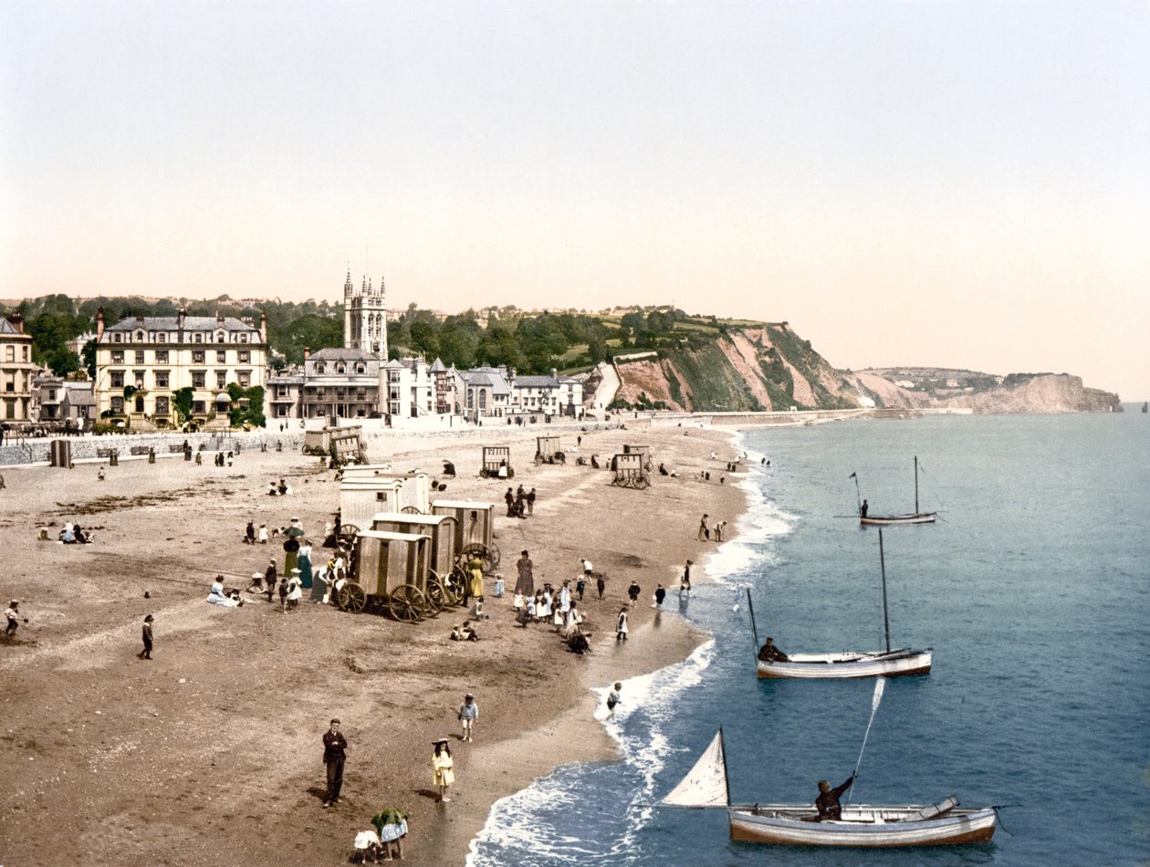 Teignmouth (håndfarget bilde) av English School