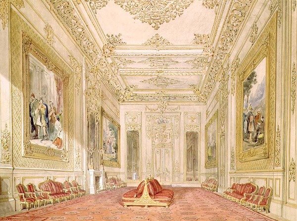 The Grand Reception Room, Windsor Castle av English School