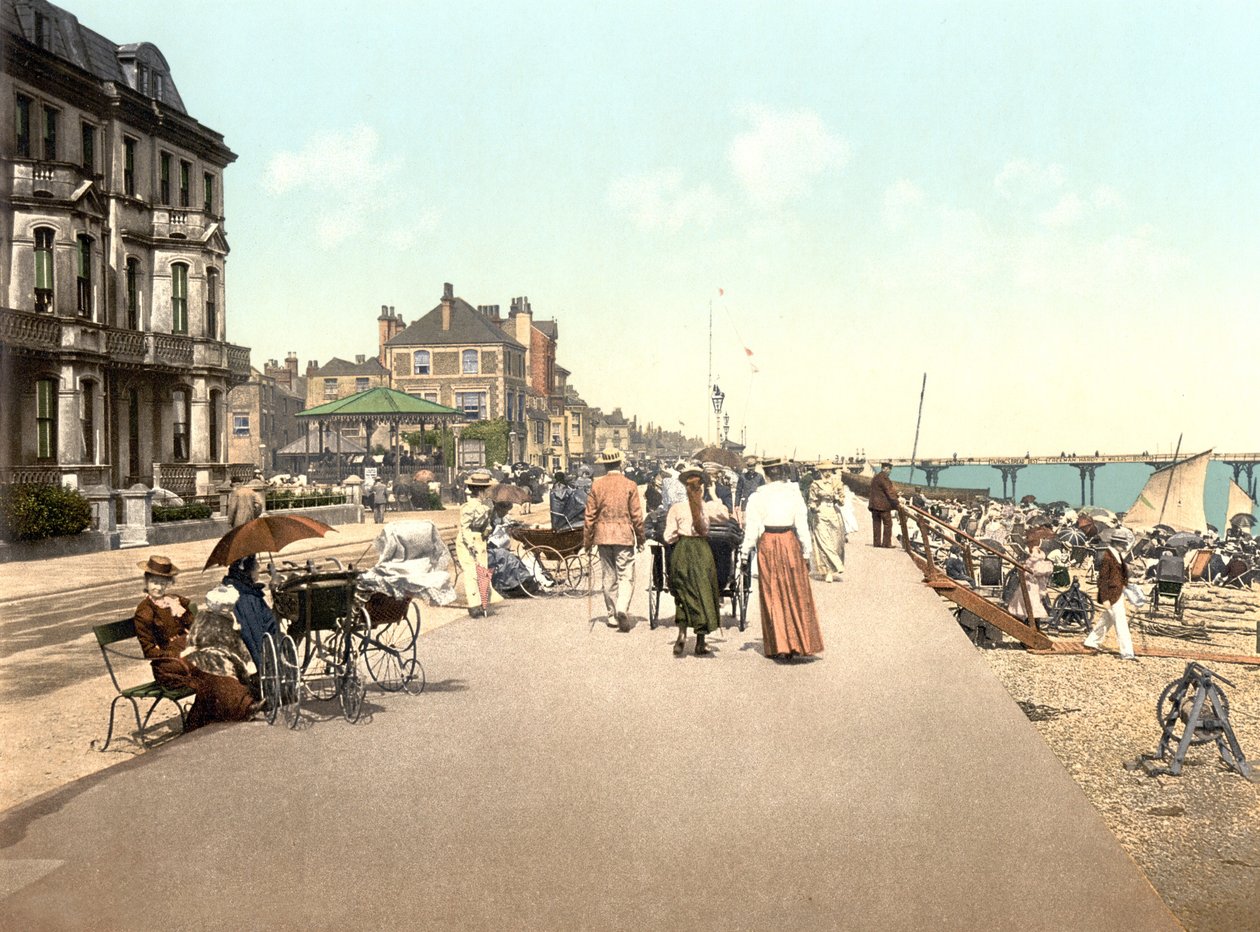 The Promenade, Deal (håndfarget bilde) av English School