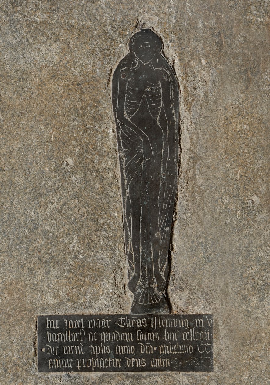 Thomas Flemyng, 1472 (messing) av English School