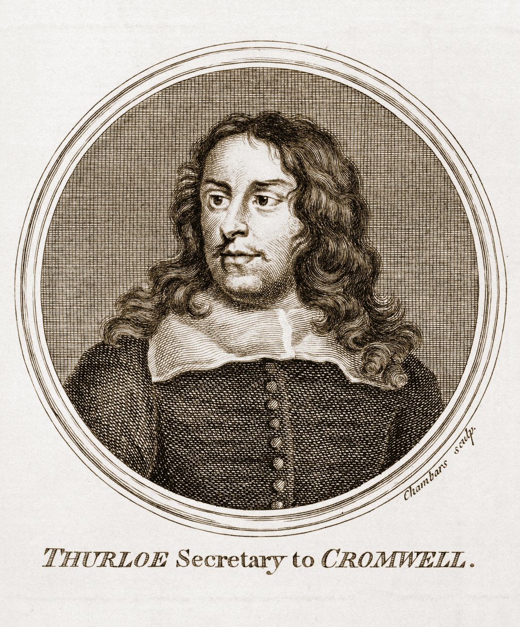 Thurloe, sekretær for Cromwell av English School