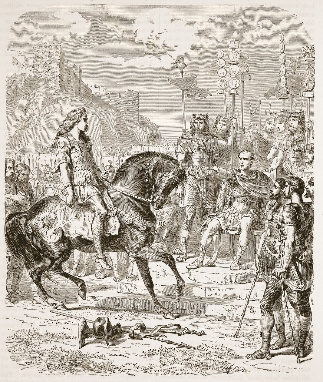 Vercingetorix før Cæsar av English School