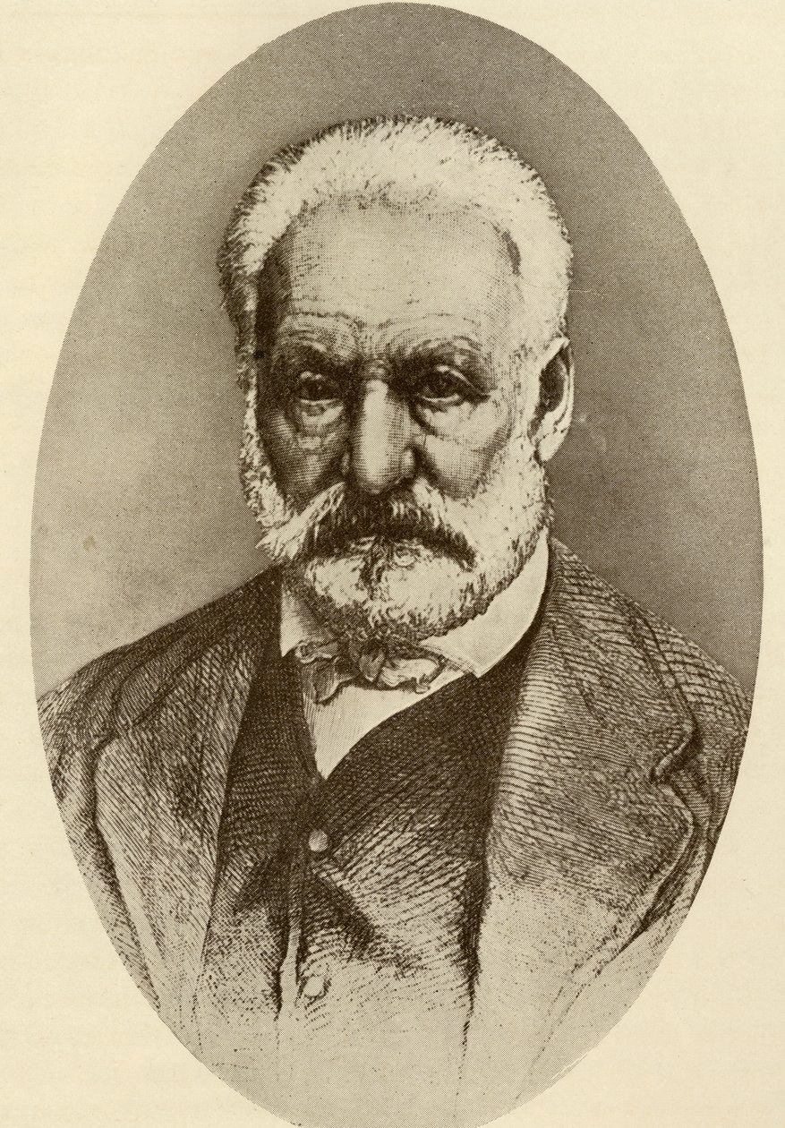 Victor Hugo (1802-85) av English School